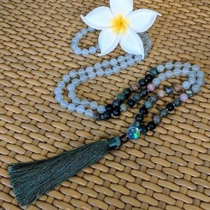 Traditional Mala Prayer Bead Necklace